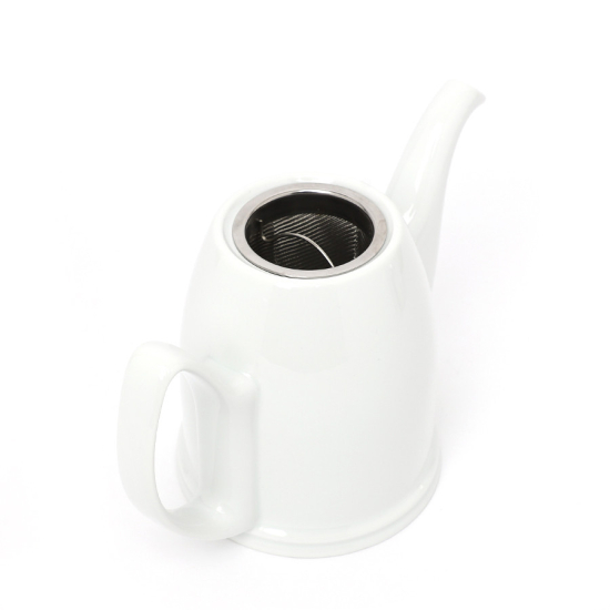 Théière En Porcelaine Blanche 1,3 l Salam Degrenne