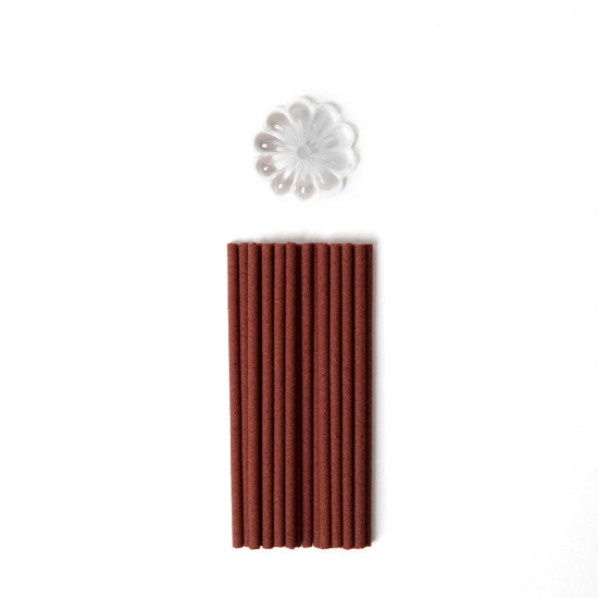 Sandelholz Räucherstäbchen und Halter HAGITSUBO 萩壺