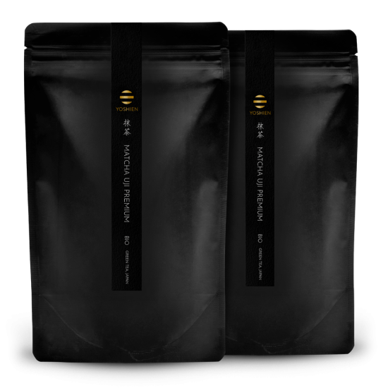Thé Matcha Uji Premium Bio Bundle, 2 x 100g