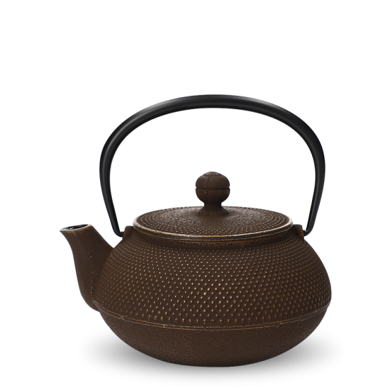 Iwachu Tetsu-Kyusu Arare Gold Coffee