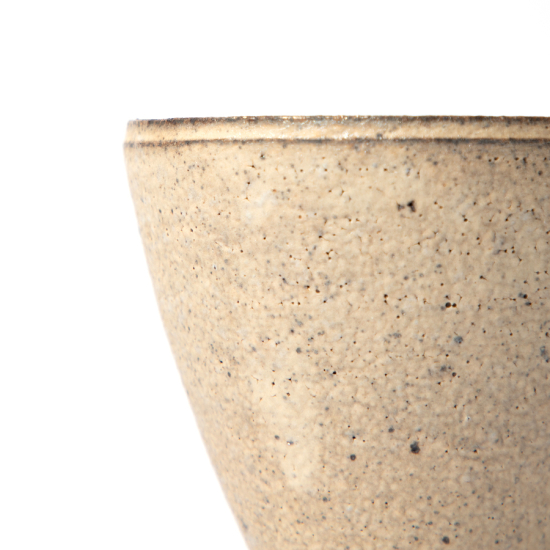 White Free Cup by Takashi Endoh