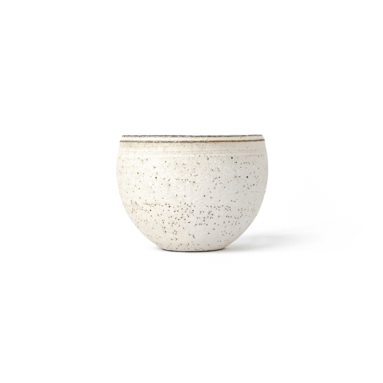 Takashi Endoh Round Cup White
