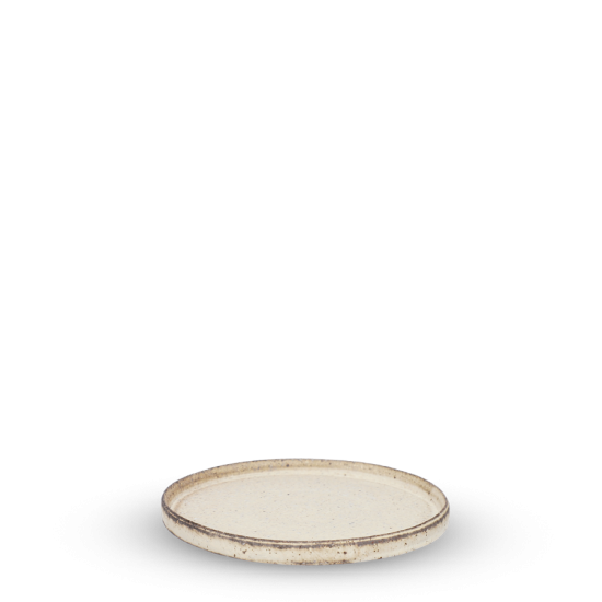 Takashi Endoh assiette blanche 11 cm