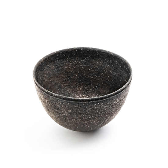 Japanese Tea Bowl Black