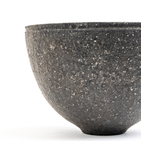 Japanese Tea Bowl Black