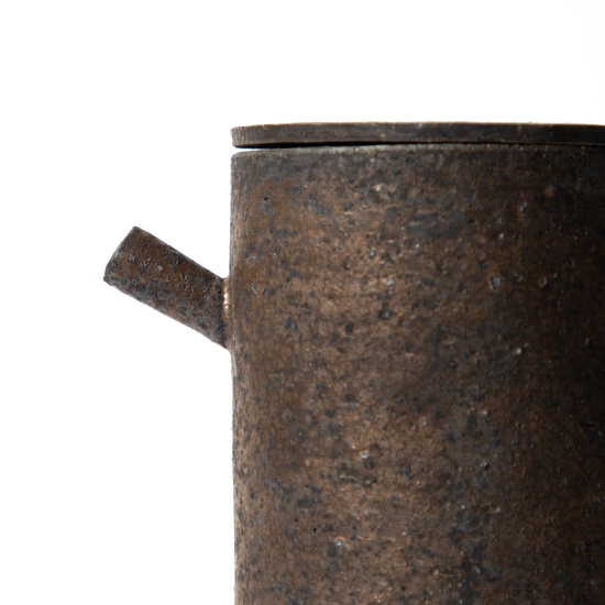 Black Water Pot by Takashi Endoh