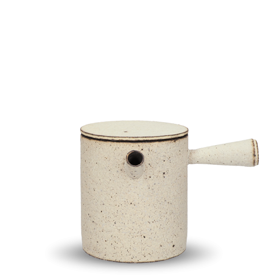 Takashi Endoh Théière japonaise blanche