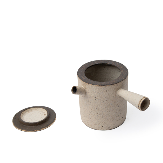 Takashi Endoh Japanese Tea Pot White