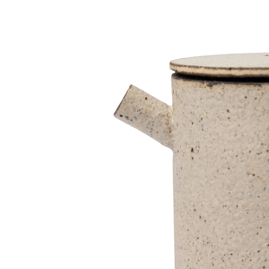 Takashi Endoh Japanese Tea Pot White