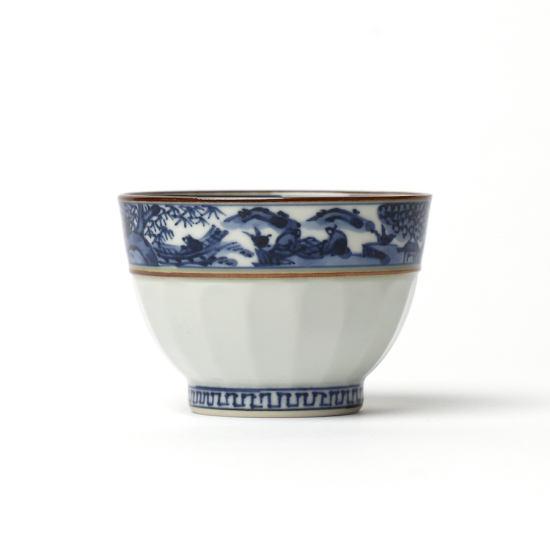 Teetasse Japan Porzellan 5er Set Obisansui