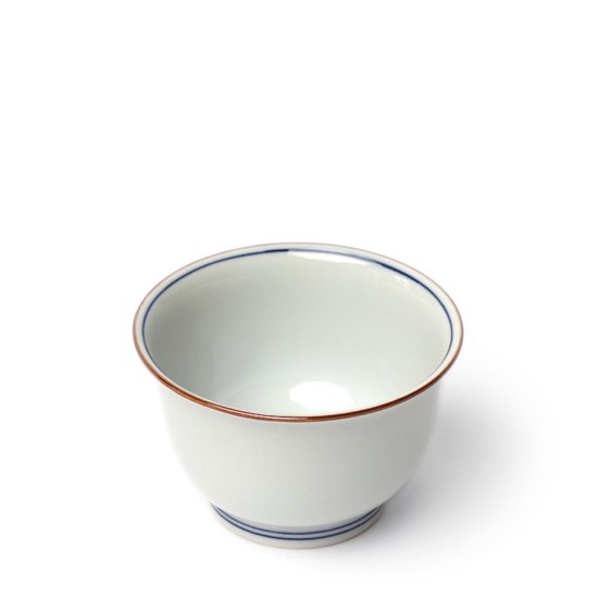 Coffret De 5 Tasses à Thé Japonaises En Porcelaine Somekamon 染花紋 5 X 150 Ml 