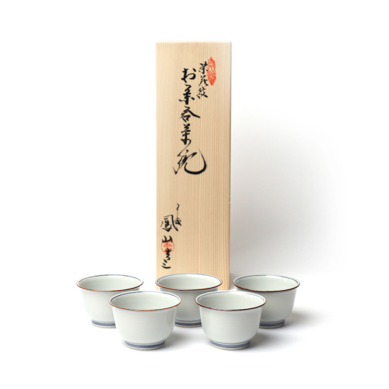 Teetasse Japan Porzellan 5er Set Somekamon