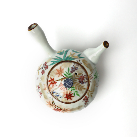 Coffret 5 Tasses À Thé Japonaises En Porcelaine Irodorikachō