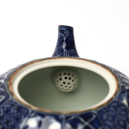Coffret 5 Tasses À Thé Japonaises En Porcelaine Kikuborishonzui
