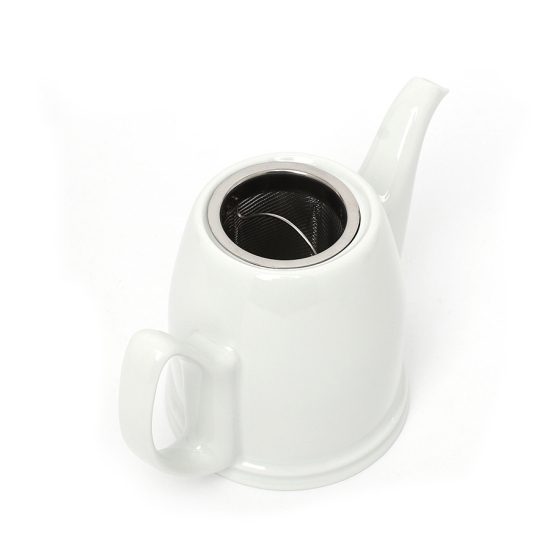 Théière En Porcelaine Degrenne Salam Dorée, 1,0l