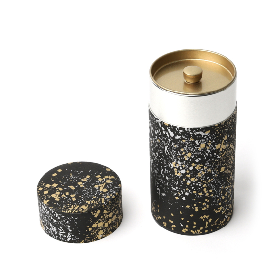 Boîte À Thé Japonaise En Métal Washi