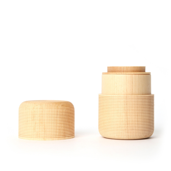 Teedose Japan Holz Gato Mikio Soji Karmi Tawara