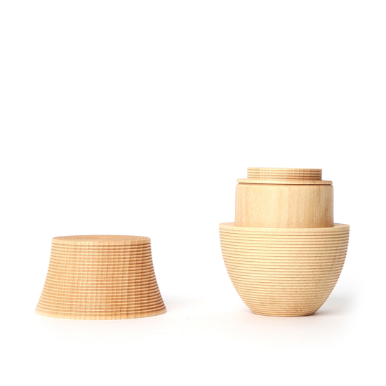 Teedose Japan Holz
