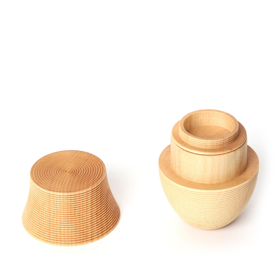 Teedose Japan Holz