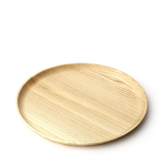 WOODEN JAPANESE TEA TRAY GATO MIKIO TSURARI