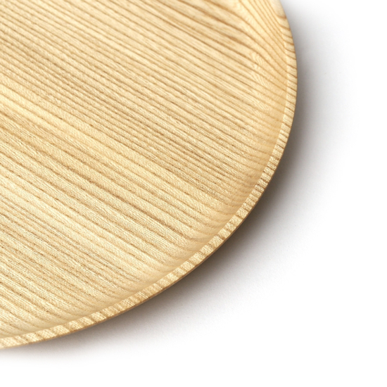 WOODEN JAPANESE TEA TRAY GATO MIKIO TSURARI