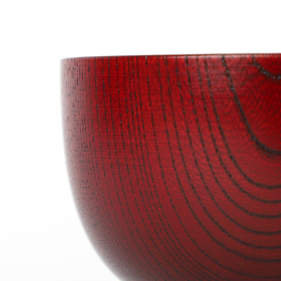 Vaisselle Japonaise En Bois Keyaki Aka-Suri