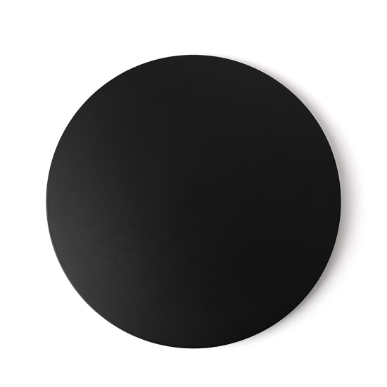 WOODEN JAPANESE TEA TRAY MOKUDE (BLACK), LARGE