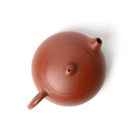 Yixing Chinese Red Clay Teapot (Zhu Ni + Hong Ni), HandFinished