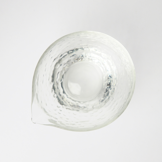 Cha Hai Dekanter Aus Glas, Breite Form, 220ml