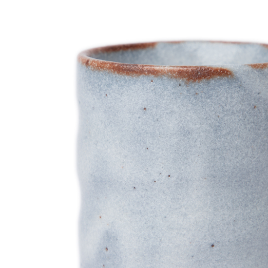 Teetasse Japan Ton Shino Naga
