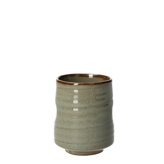 Teacup Pair Mino Shibukusa
