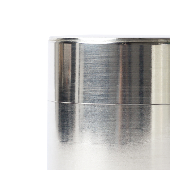 Tea Caddy Kaikado Tinplate Wide 120g
