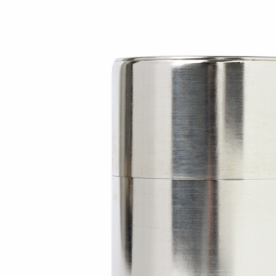 Tea Caddy Kaikado Tinplate Push Down Lid 200g