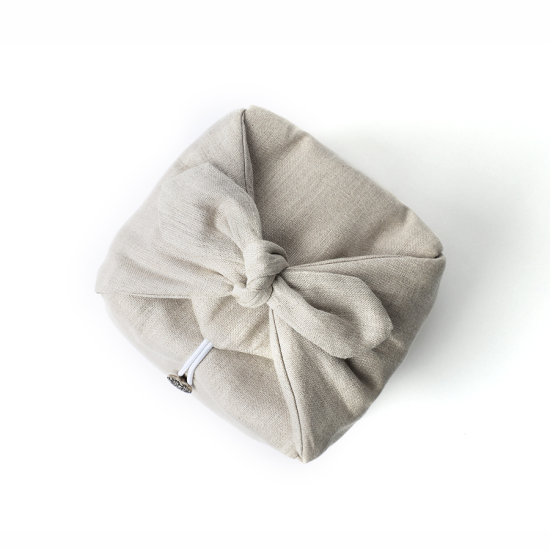 Yoshi En, coffret de 5 bols à thé, pièces noires et blanches, sac de protection gris