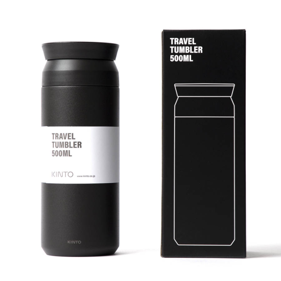 Kinto TRAVEL TUMBLER 500ml black