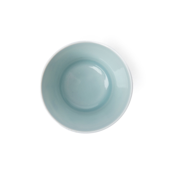 Jingdezhen Calligraphy Porcelain Cup Blue White