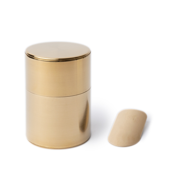 Teedose Kaikado Messing 100g