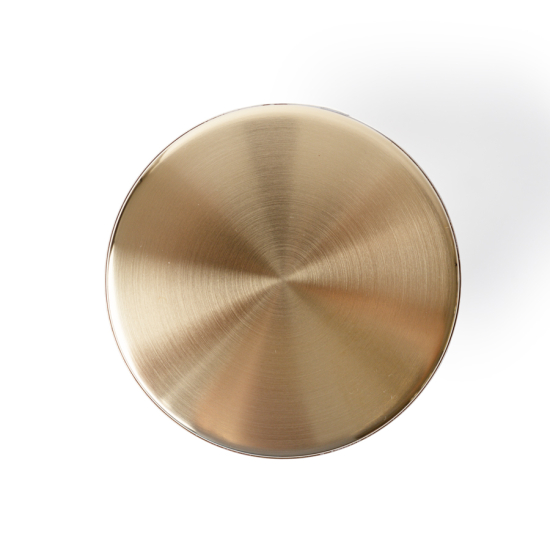 Tea Caddy Kaikado Brass Wide 120g