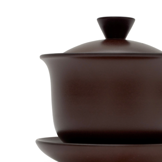 Nixing Gaiwan Teapot Brown