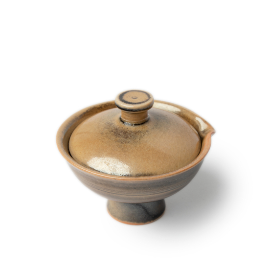   Xu Ni Gaiwan Holzgefeuert mit Sockel und Ausguss