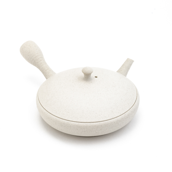 Kyusu Tokoname Junzo Maekawa Shiro Flat White