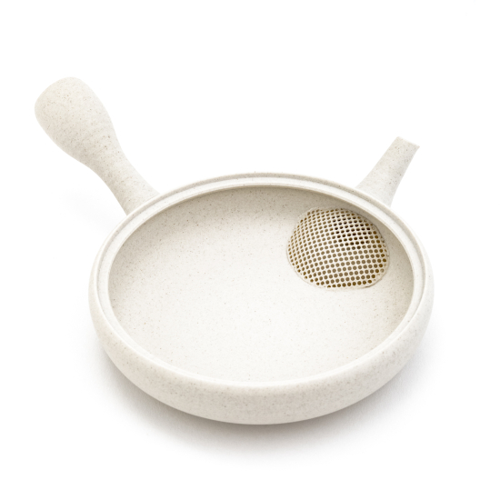 Kyusu Tokoname Junzo Maekawa Shiro Flat White