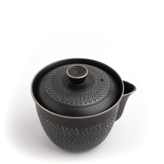 Jingdezhen Eisenglasur Teekanne ohne Griff