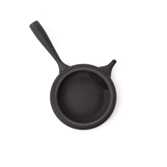 Kyusu Tokoname Jinsui Toki Hira Black