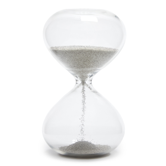 Yoshi en Sand Timer Silver 1 Minute