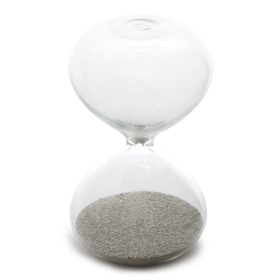 Yoshi en Sand Timer Silver 1 Minute