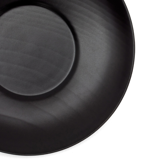 Chataku Saucer Black Ø11.5cm