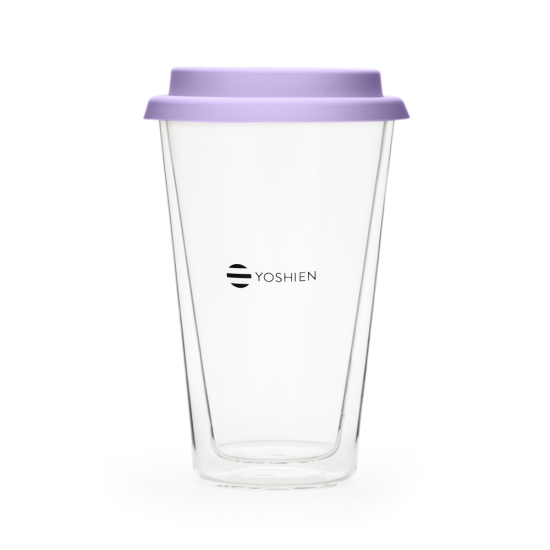 Double Wall Glass Lilac