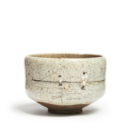 Raku Kichizaemon X (Tannyu) | Shi-Raku Chawan Tea Bowl