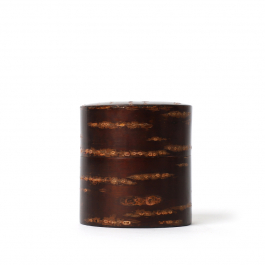 東京スカイツリー　七宝焼　2012 Japanese tea caddy made of cherry bark, custom-fit closure, 100g